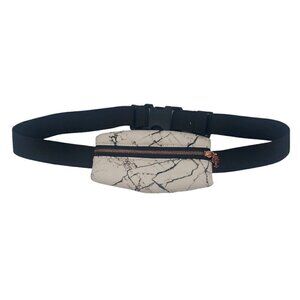 Oak  Reed Marble Print Gold Fanny Waist Pack Bag Belt Women’s